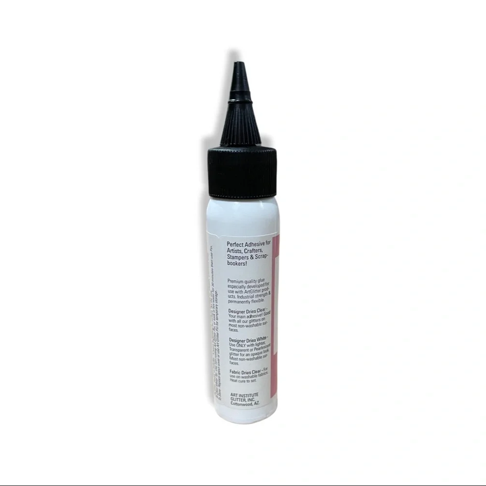 Art Glitter Dries Clear Adhesive Glue - 2 oz liquid